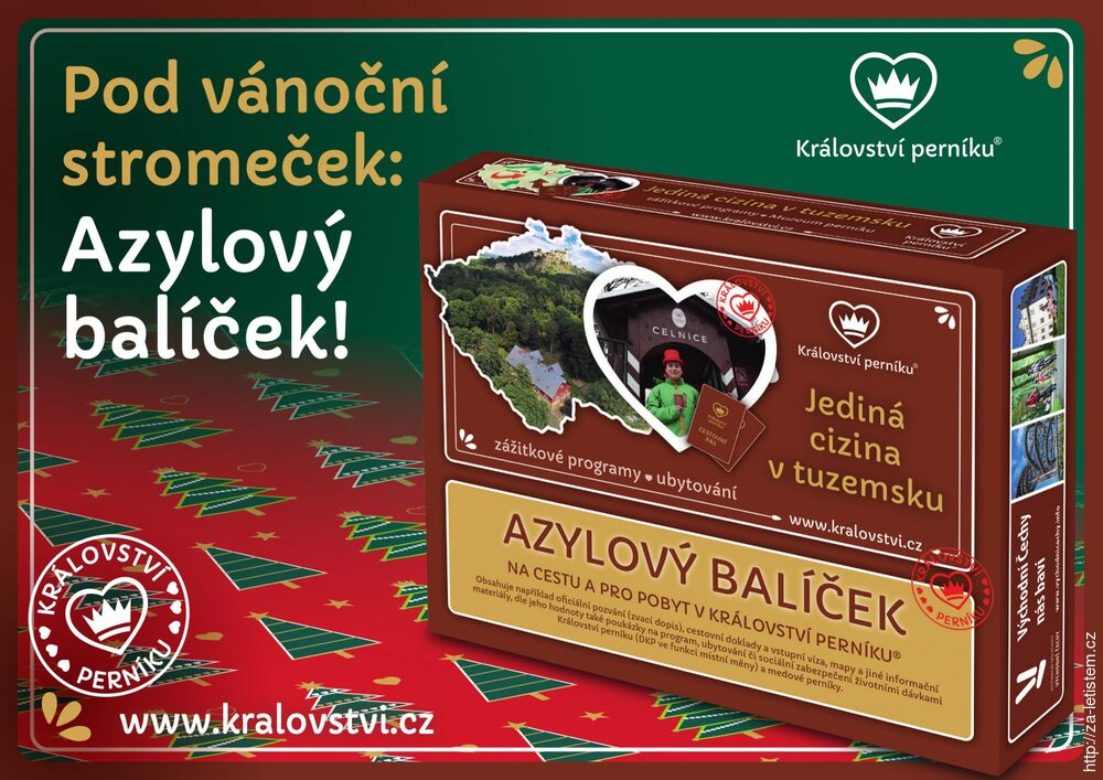 Pod vánoční stromeček: Azylový balíček!